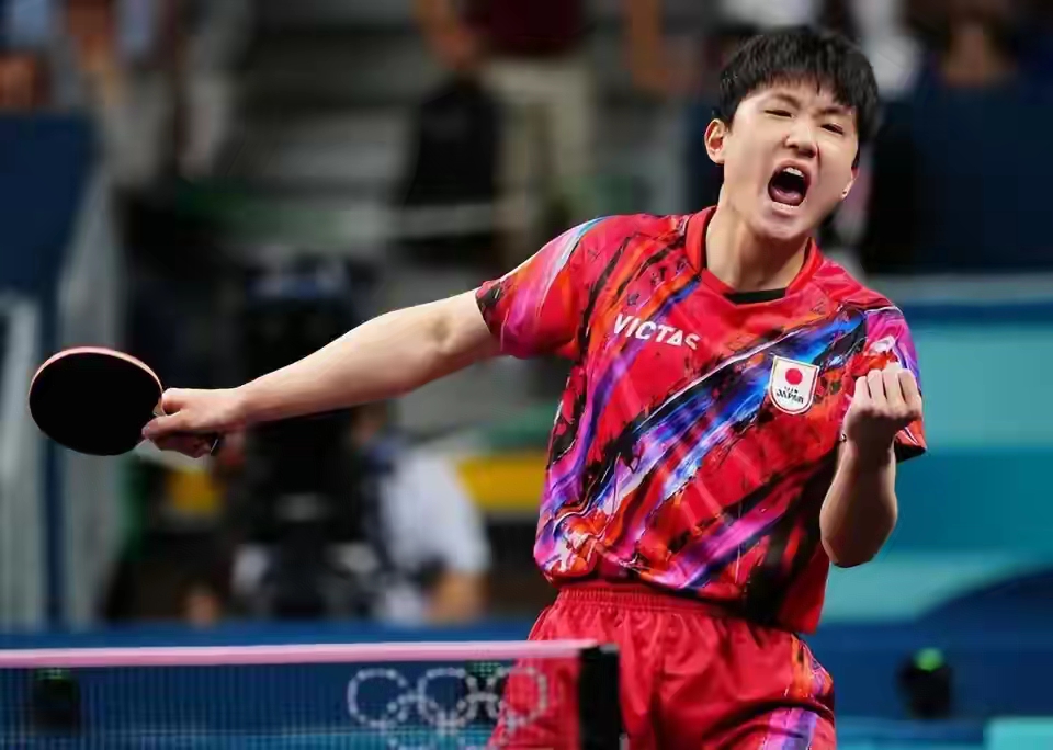 包含韩国乒乓球队绝杀日本乒乓球队，张本智和送出助攻的词条