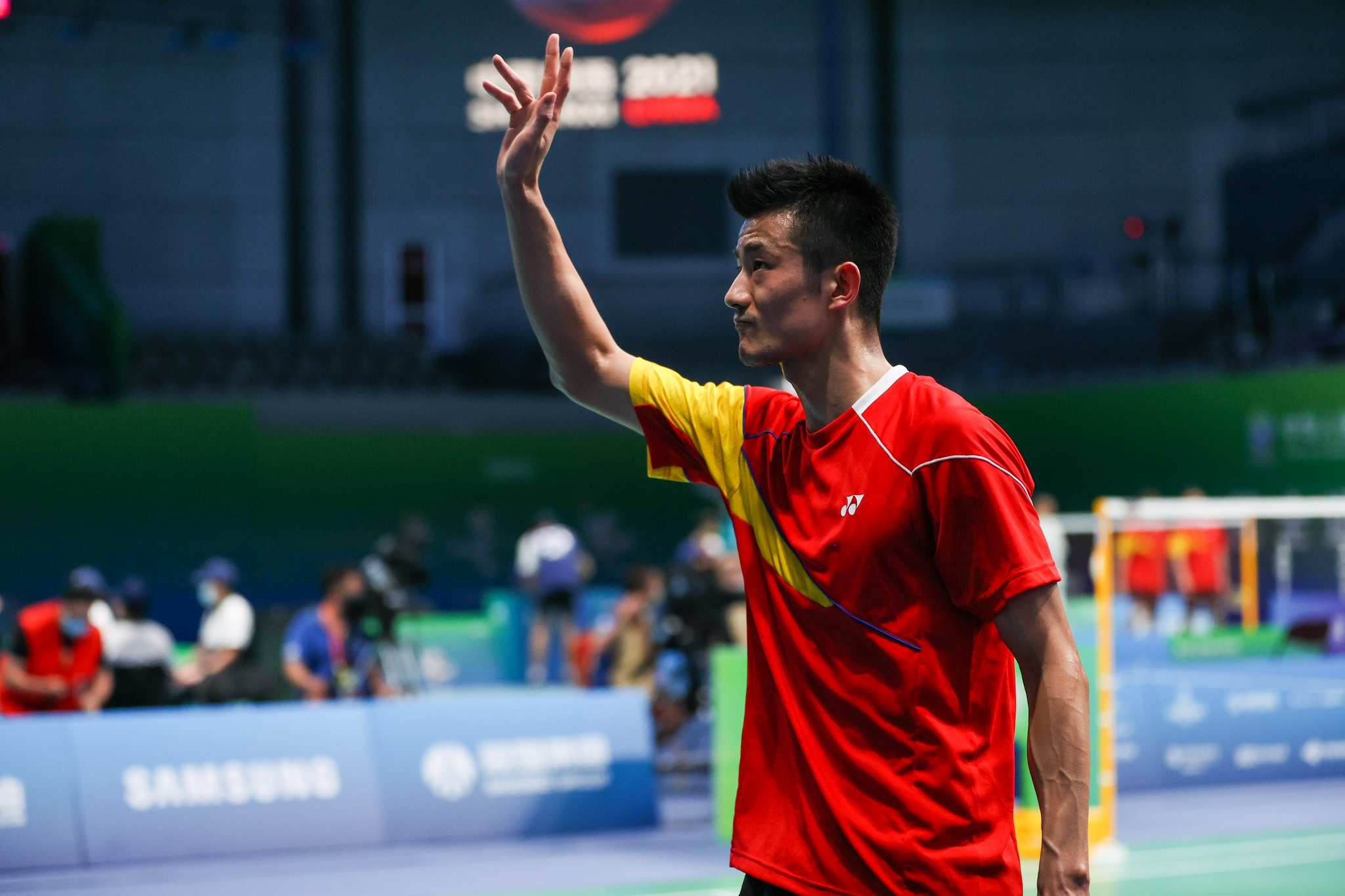 泰国羽毛球队翻盘法国羽毛球队，谌龙爆发神勇的简单介绍