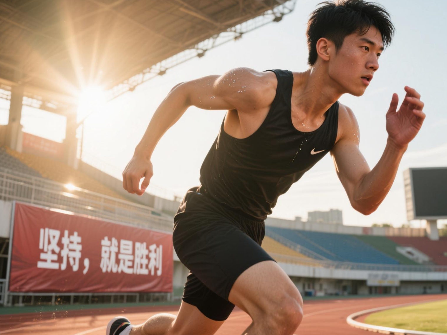 游泳男员高起点，铆足全力冲刺的简单介绍