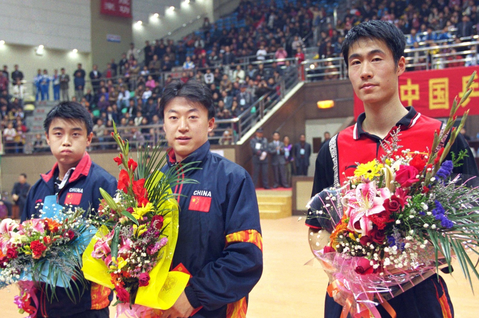 中国乒乓球队横扫英国乒乓球队，王皓统治全场的简单介绍